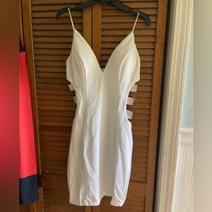 White Windsor Homecoming Dress